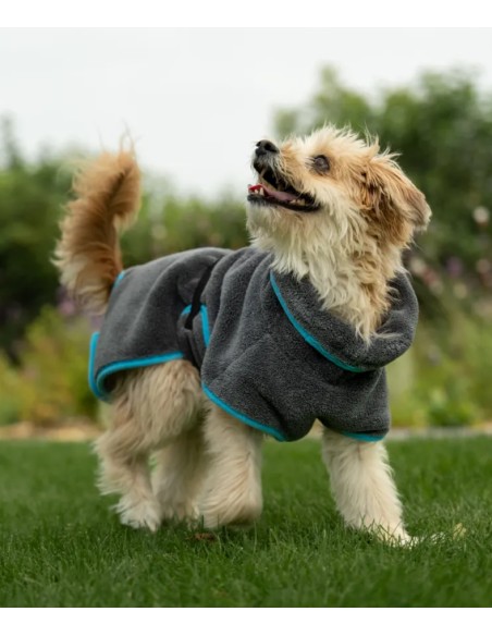 Ruby dog bathrobe – Size 10 – 65-70cm