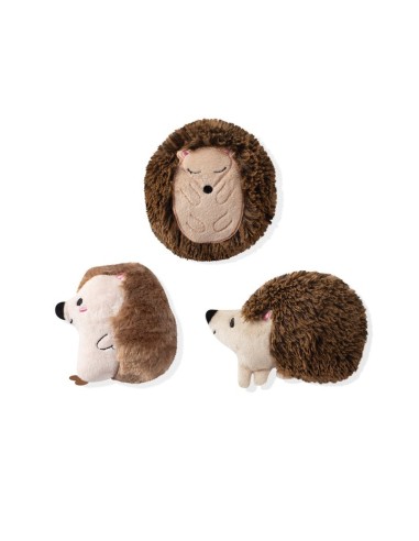 3 Piece Small Dog Toy Set - Hedgehogs