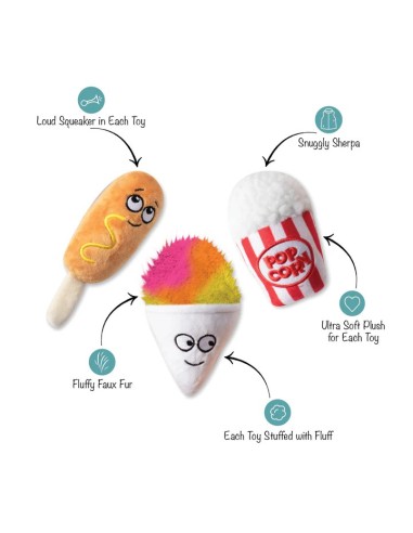 3 Piece Small Dog Toy Set - Faire Foods
