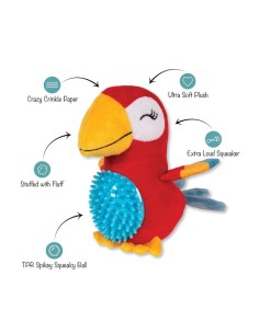 Perching Perfection Plush Dog Toy 2