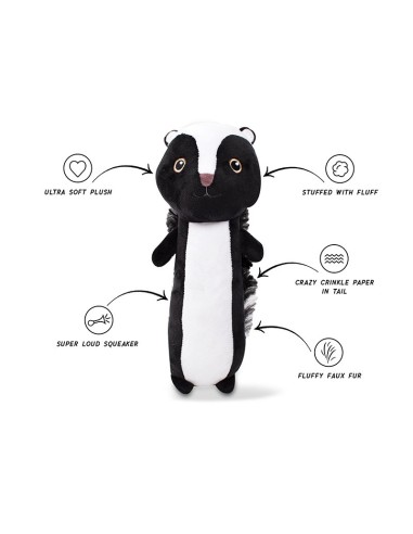 Stinkin' Cute Plush Dog Toy