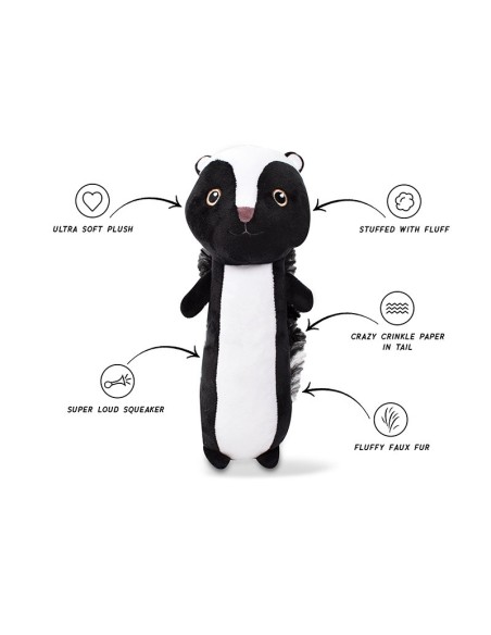 Stinkin' Cute Plush Dog Toy