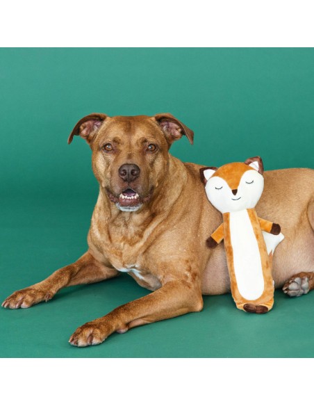 Fringe For Fox Sake Plush Dog Toy