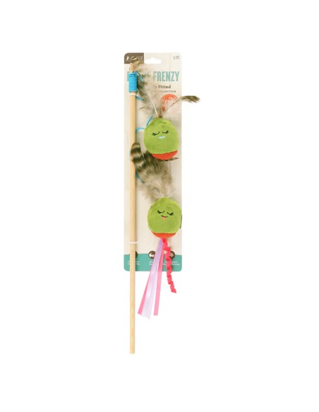 PLAY International Classic Feline Frenzy - Wand Toy - Olives