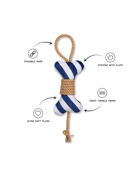 Wagsdale Feeling' Nauti Dog Toy