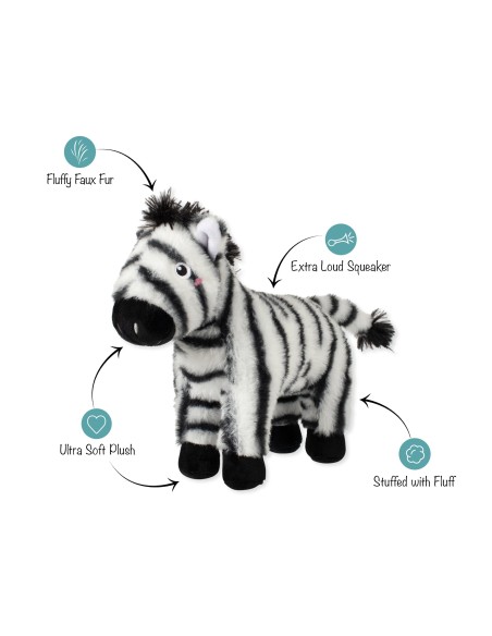 I'm Stripe-Tacular Plush Dog Toy