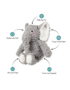 Love You a Ton! Plush Dog Toy 2