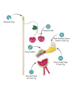 The Sweetest Bunch 3pc Cat Toy Set 2