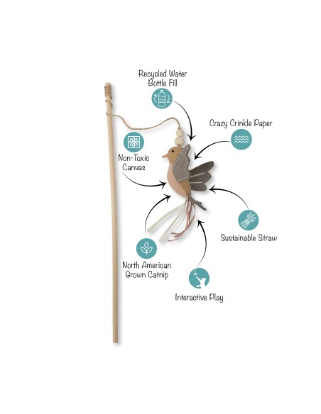 Taking Flight Earth Friendly Teaser Cat Toy