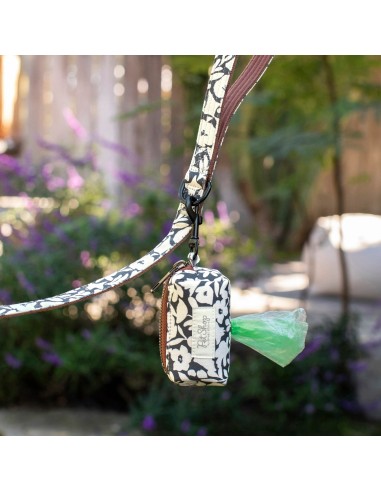 Charcoal Floral Waste Bag Holder - pack of 4