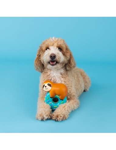 Donut Worry About A Thing Latex Dog Toy - pack of 4