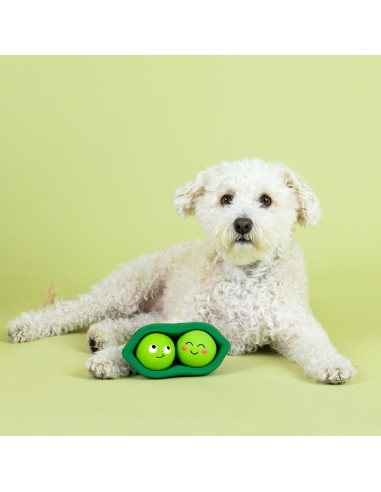 We Come In Peas Latex Dog Toy - pack of 4
