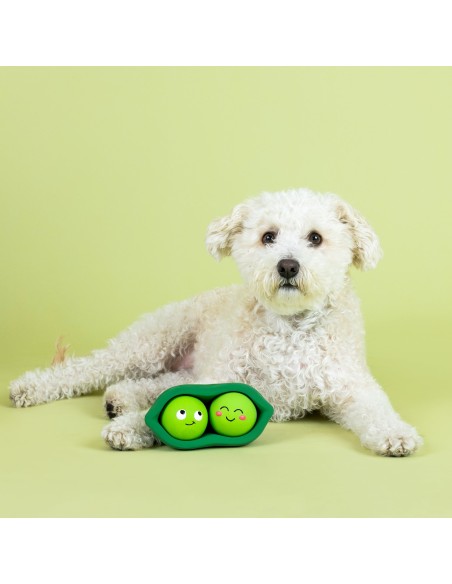 We Come In Peas Latex Dog Toy - pack of 4