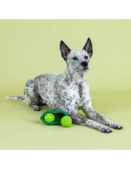 We Come In Peas Latex Dog Toy - pack of 4