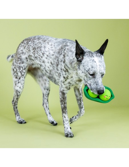 We Come In Peas Latex Dog Toy - pack of 4