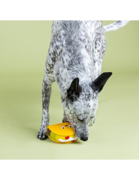 Whatchu Taco 'Bout Latex Dog Toy - pack of 4