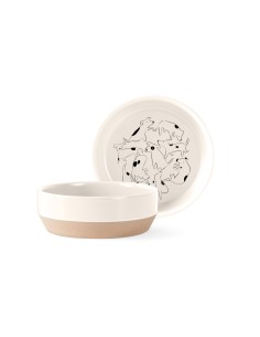 Nosey Dog Spot Pet Bowl - pack of 3 2