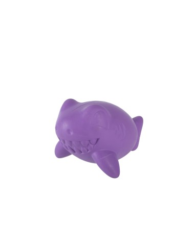 Catch Ya Later Purple Rubber Dog Toy - pack of 4