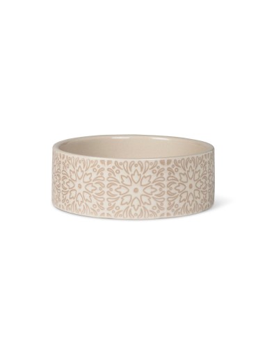 Sevilla Tile Sand Small Dog Bowl - pack of 3