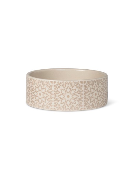 Sevilla Tile Sand Small Dog Bowl - pack of 3
