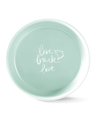 Live Bark Love Md Stnwr Beveled Bowl