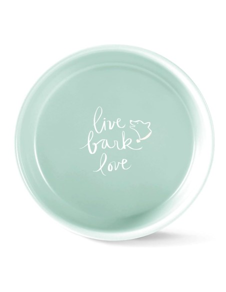 Live Bark Love Md Stnwr Beveled Bowl