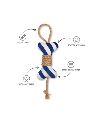 Wagsdale Feeling' Nauti Dog Toy