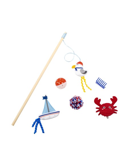 This Shore is Fun! 6pc Cat Toy Set