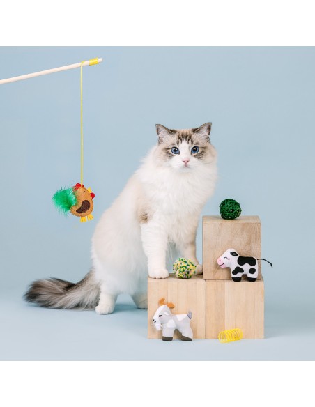 Pasture Pals 6pc Cat Toy Set