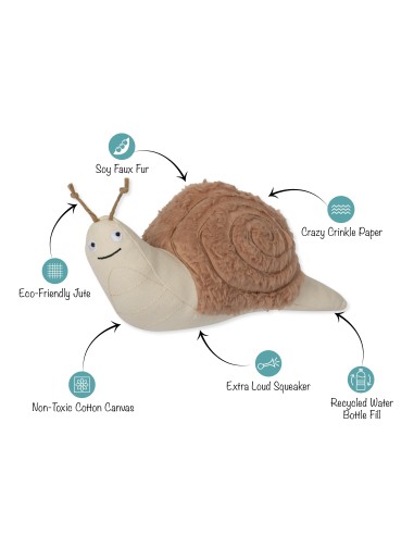 Snail's Pace Earth Friendly Dog Toy