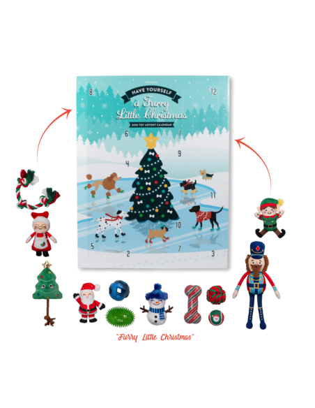 Fringe Furry Little Christmas Adventskalender voor Honden