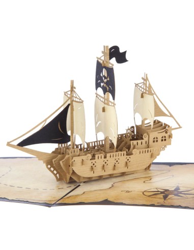 Pop-Up Cards - Pirate Ship