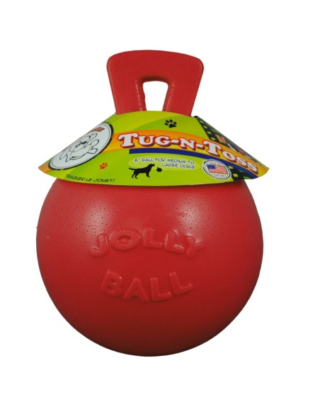 Jolly Tug-n-Toss - Rood - Large (20 cm)
