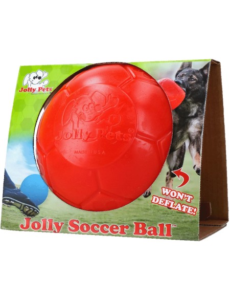 Jolly Soccer Ball - Oranje - Large (20cm)