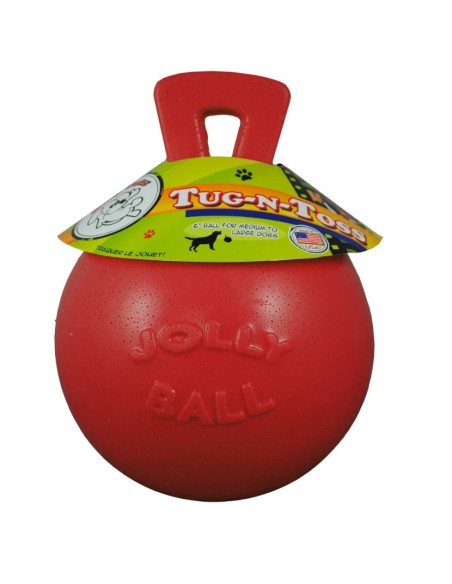 Jolly Tug-n-Toss - Rood - XL (25 cm)