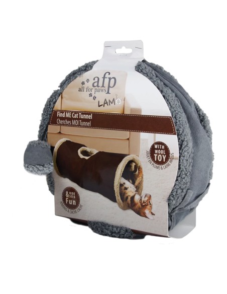 AFP Lambswool - Find Me Cat Tunnel