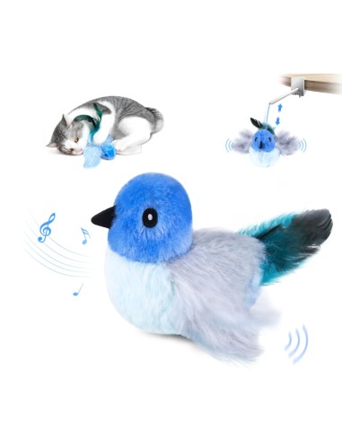 MigiPaws - Flapping Bird - Bleu
