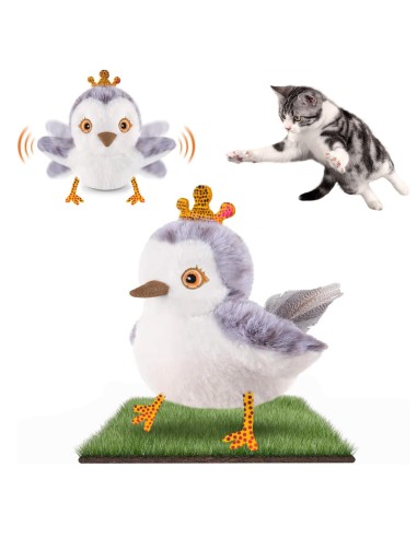 MigiPaws - Flapping Bird - Queen Grey