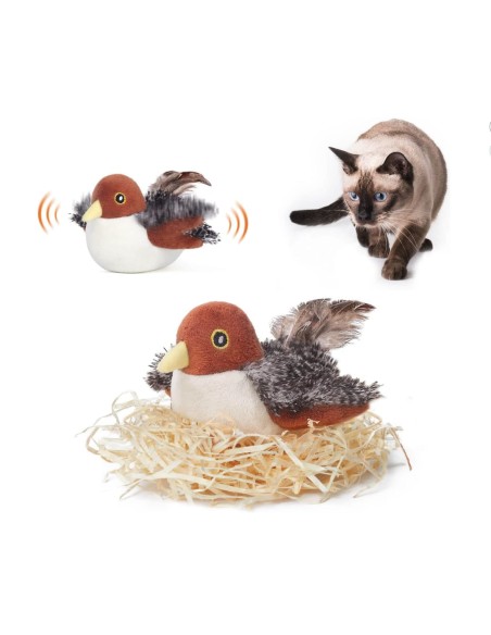 MigiPaws - Flapping Bird - Grau