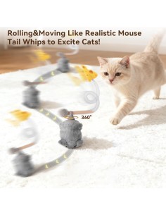 MigiPaws - Interactive MigiMouse - Grijs 2