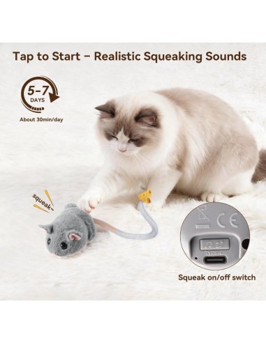 MigiPaws - Interactive MigiMouse - Grey