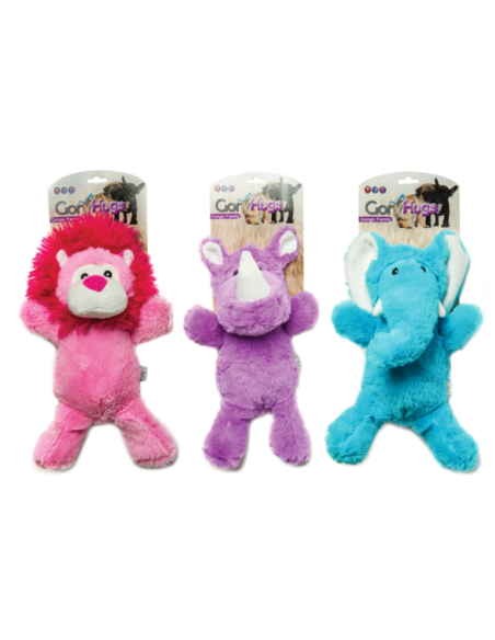 Gor Hugs Congo Family (32cm) Purple/Blue/Pink