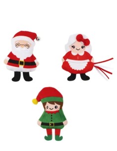 Fringe Santa'S Squad Cat Toy Set Of 3 2