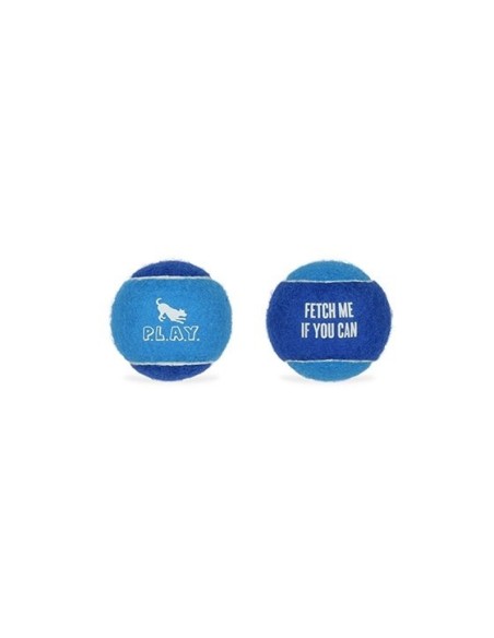 PLAY Dog Toy Dog Tennis Ball (4pcs pack)