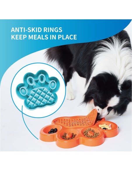 PAW 2-in-1 Slow Feeder & Lick Pad