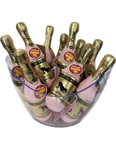 PLAY 25 Barking Bubbly met champagne koeler