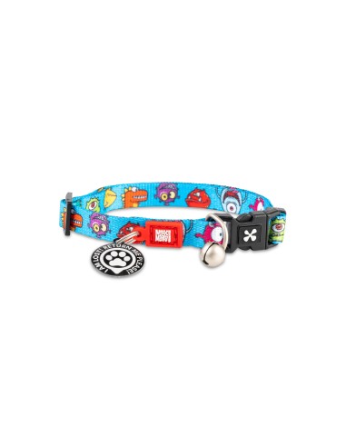 Smart ID Cat Collar - Little Monsters/1 size