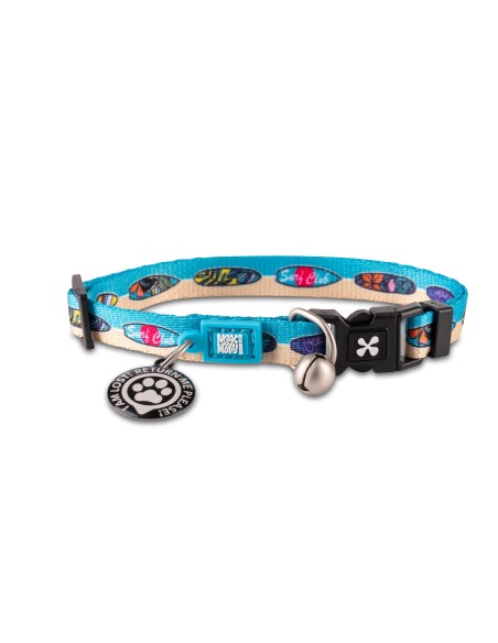 Smart ID Cat Collar - Aloha/1 size