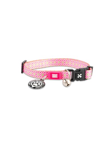 Smart ID Cat Collar - Retro Pink/1 size