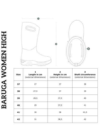 Woman Boots Baruga Black